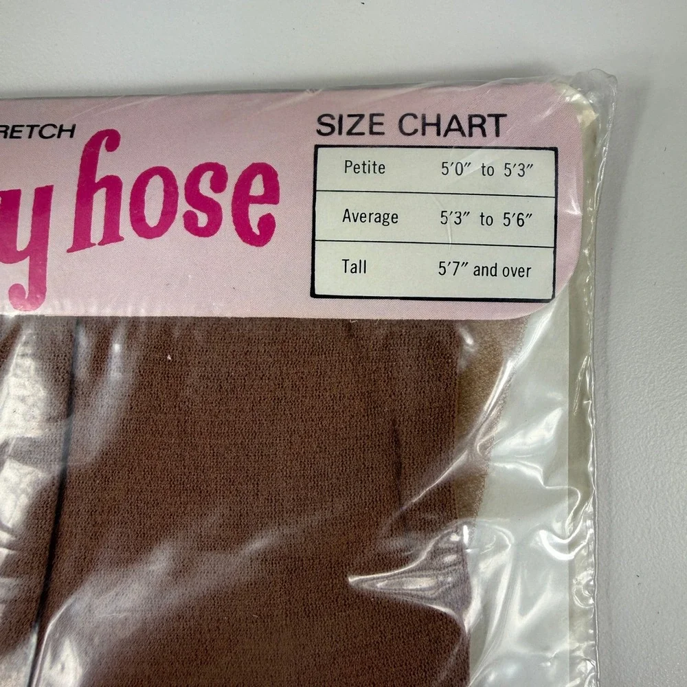 Vintage Women's Mixed Pantyhose Hosiery Lot 7 Pc NOS Sealed/Open Sizes 70s 80s